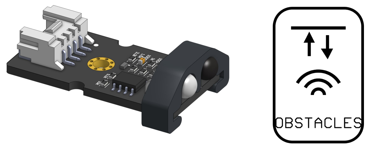Sensor de obstáculos de Octabio