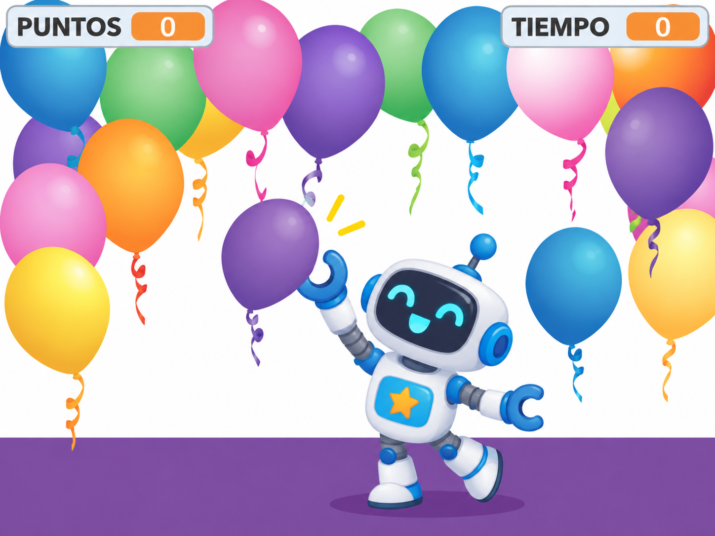 Misión 1: Fiesta de globos