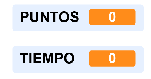 Variables PUNTOS y TIEMPO
