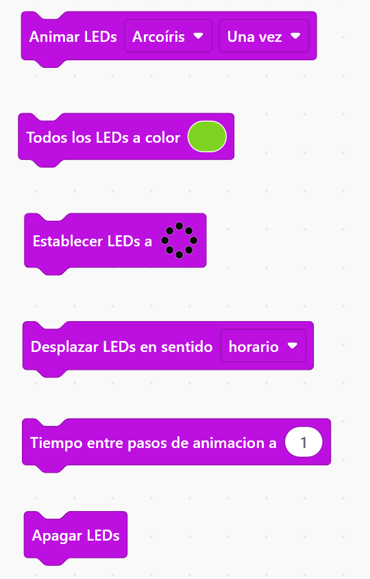 Aro de ocho NeoPixels de Octabio