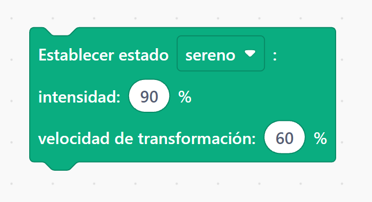 Bloque establecer estado