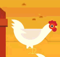 Gif: clones de gallina con disfraces distintos